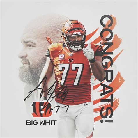 Bengals congratulating Andrew Whitworth on his career : r/bengals