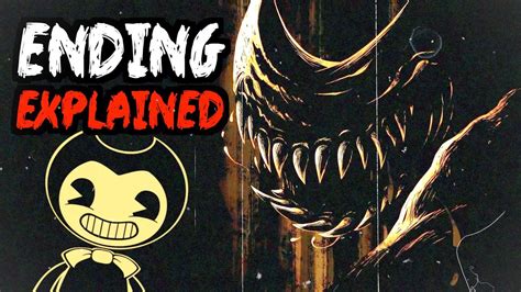 Bendy And The Ink Machine ENDING EXPLAINED (CHAPTER 1-5 + THEORIES ...