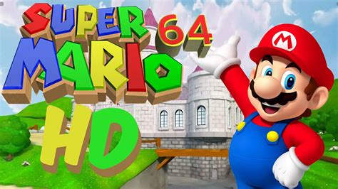 Super Mario 64 HD remake GAMEPLAY! - YouTube