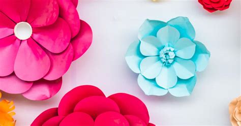 20 Unique 3D Paper Flowers Kids Will Love to Make - Cool Kids Crafts