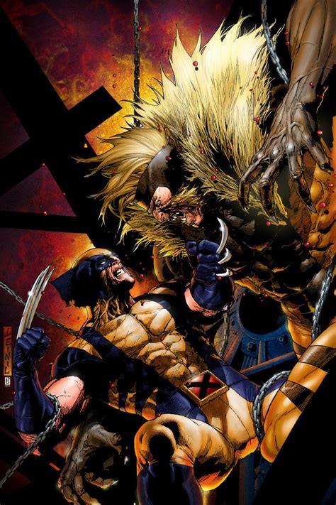 Wolverine vs Sabretooth by PeejayCatacutan on deviantART | Marvel art ...