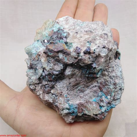 Cuprite/Chrysocolla Mineral Specimen From Congo » amazonite.com