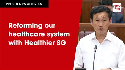 Reforming our healthcare system with Healthier SG - YouTube