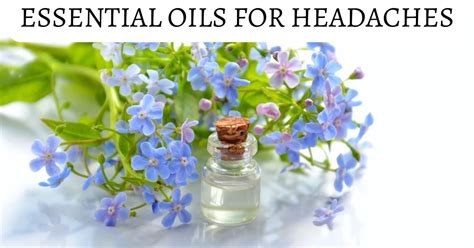 Essential Oils For Headaches - Relieving Migraine Symptoms