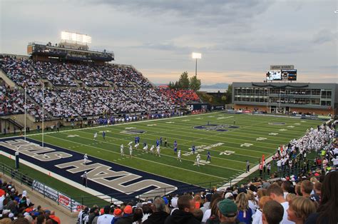 Maverik Stadium - Facts, figures, pictures and more of the Utah State ...