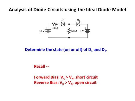 lebre minério Musgo ideal diode circuit analysis Admin inovação Sabonete