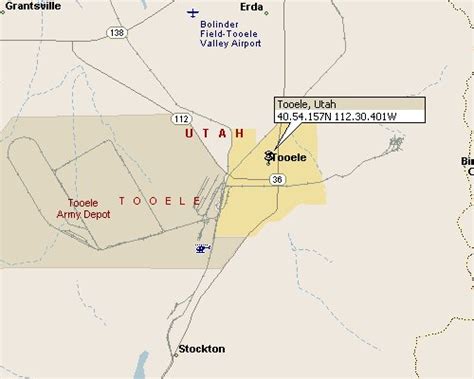 Tooele, Utah Map 1