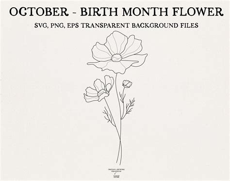 Details more than 81 tattoo october birth flower - in.cdgdbentre