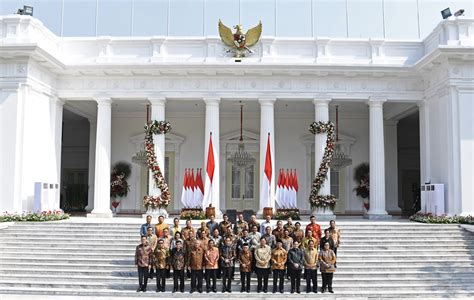 Presiden umumkan menteri Kabinet Indonesia Maju