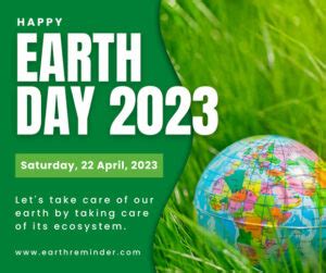 Earth Day 2023: Theme, Date, Latest Events and Celebrations