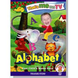 That's Me on TV! Personalized Alphabet DVD - FindGift.com