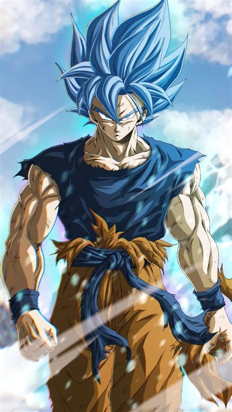 Goku, ani, anime, ball, black, blue, dbz, dragon, dragon ball, super ...