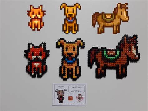 Stardew Valley Animals: Cat Dog Horse Chicken Duck - Etsy