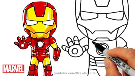 Easy Chibi Superhero Drawings - DRAWING IDEAS