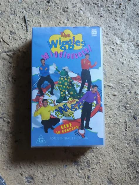 THE WIGGLES WIGGLEDANCE Live In Concert VHS Video Tape Movie Children's ...