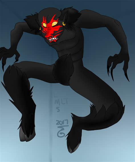 Insidious:Red Face Demon COLORED by ModernLisart on DeviantArt