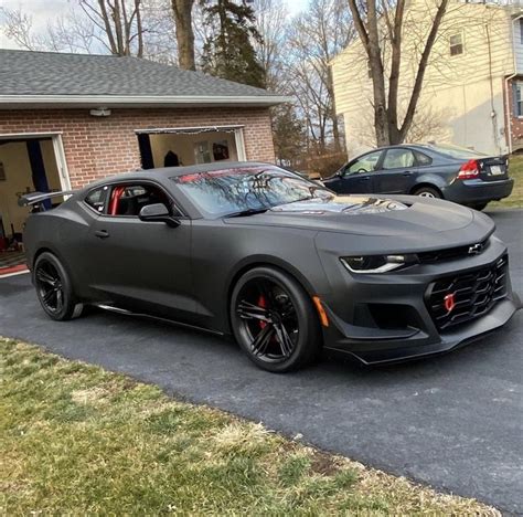 Chevrolet Camaro ZL1 1LE painted in Nightfall Gray Metallic and plasti ...