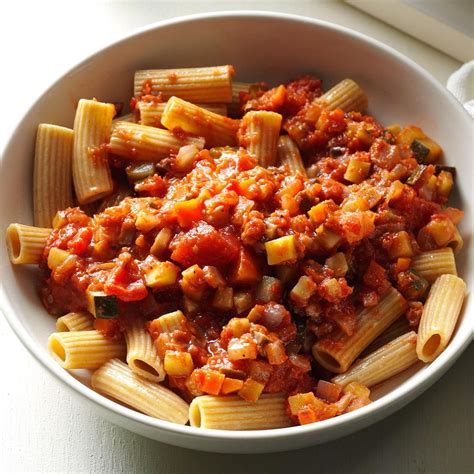 Mushroom Bolognese with Whole Wheat Pasta Recipe | Taste of Home