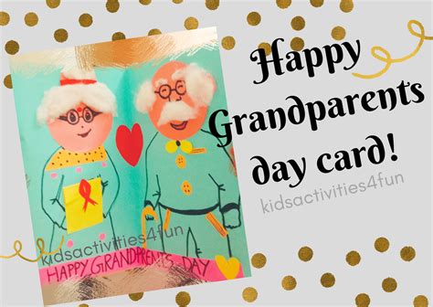 Grandparents Day Card Craft