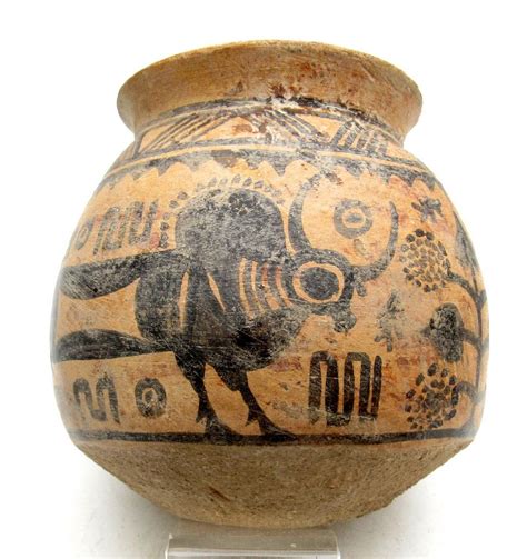 Ancient Indus Valley Terracotta Jar with Bull Motif | Ancient, Native ...