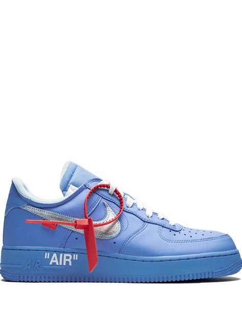 Nike X Off-White Air Force 1 Low "MCA" Sneakers | Blue | FARFETCH