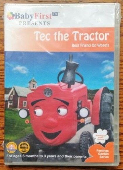 BabyFirst Tec the Tractor DVD - New/SEALED- Feelings Garden Series- 6m ...