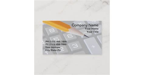 CPA Business Cards | Zazzle