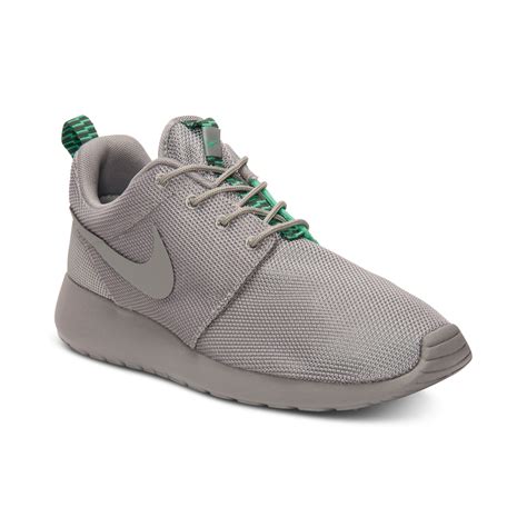 Lyst - Nike Roshe Run Casual Sneakers in Gray for Men