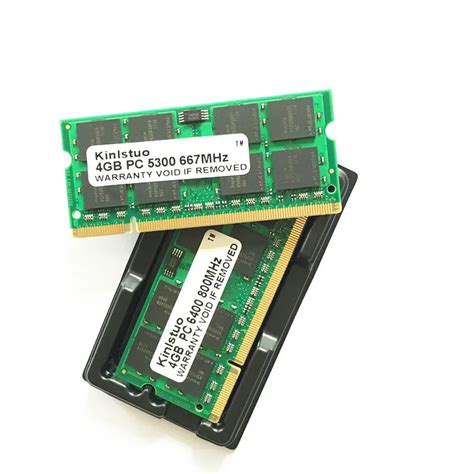 ddr2 ram 4gb 667 pc2 5300mhz so dimm notebook, memoria ram ddr2 800 ...