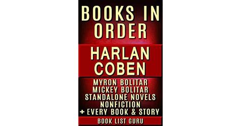 Harlan Coben Books in Order: Myron Bolitar series, Mickey Bolitar ...