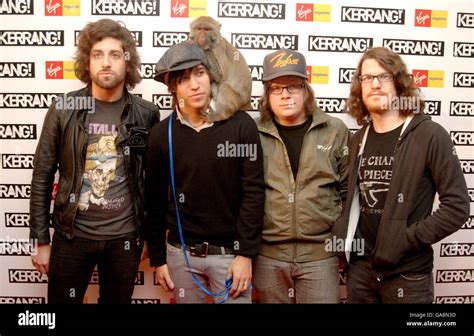 Fall Out Boy arrive for the 2007 Kerrang awards at The Brewery, london ...