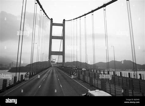 View from upper deck of double-decker bus Stock Photo - Alamy