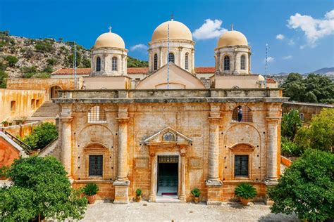 Holy Trinity Monastery (Agia Triada or Tsangarolon) in Chania ...