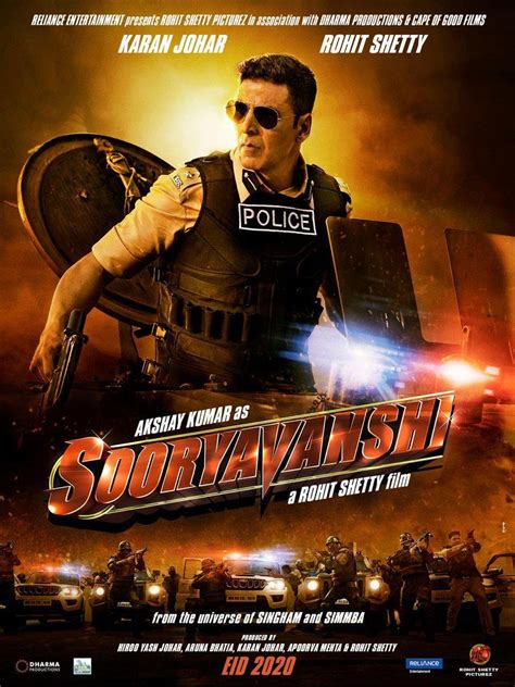 Sooryavanshi First Look Starring Akshay Kumar Hindi Movie, Music ...