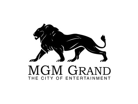 MGM Grand Black Logo PNG vector in SVG, PDF, AI, CDR format