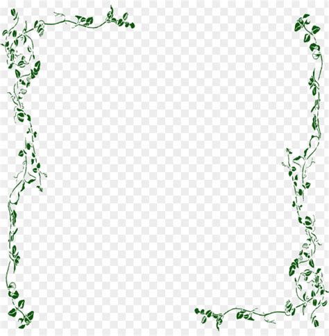 Clip Art Vine Tree Border | PNG-clipart