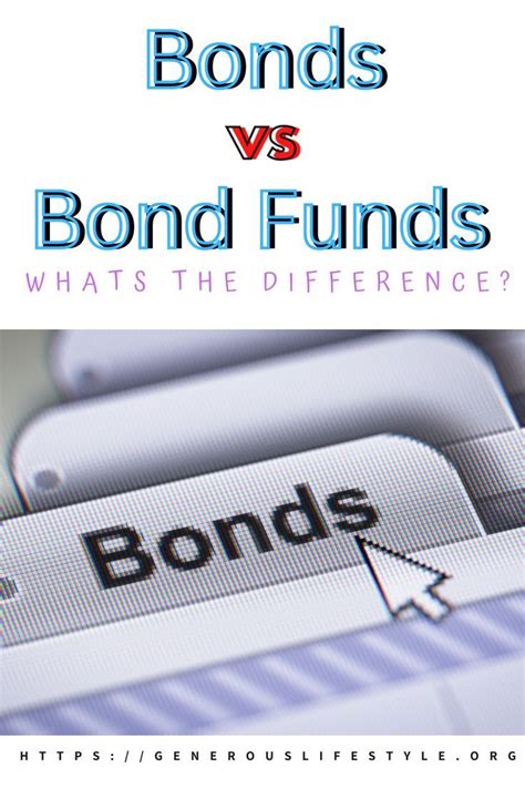 Bonds vs Bond Funds: What's the Difference? | Bond funds, Bond, Fund