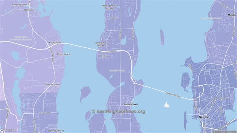 Jamestown, RI Political Map – Democrat & Republican Areas in Jamestown ...