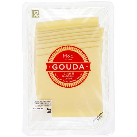 M&S Sliced Gouda Cheese 250g | Zoom