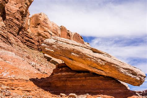 Hoodoo Rock Formations At Utah National Park Mountains Photograph by ...