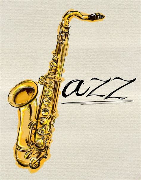 Download Jazz Saxophone Painting for free | Jazz saxophone, Jazz ...