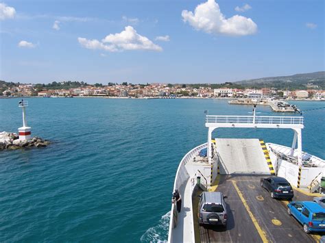 KEFALONIA ISLAND-ENTERING THE PORT OF LIXOURI Photo from Lixouri in ...