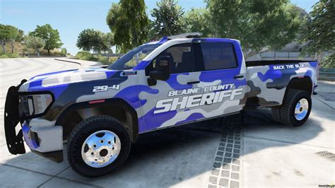 2020 GMC Sierra Dually LEO Pickup Truck – FiveM Mods