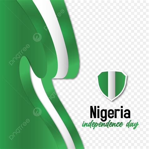 Independence Day Flag Vector Hd PNG Images, Nigeria Independence Day ...