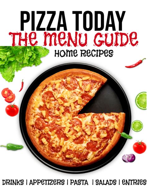 Pizza Book Cover Template | PosterMyWall