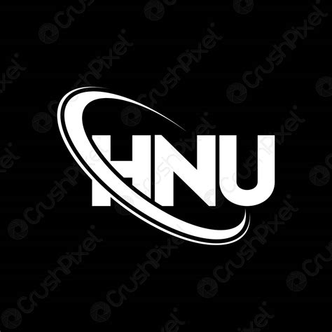 HNU logo. HNU letter. HNU letter logo design. Initials HNU - stock ...