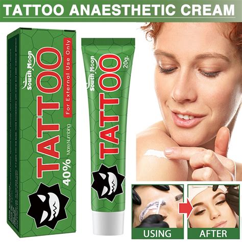 20g Anesthetic Tattoo Numbing Cream Piercings Waxing Laser Relieve ...