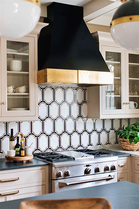 20++ White And Gold Tile Backsplash - PIMPHOMEE