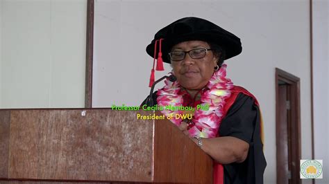 37th Graduation of Divine Word University, PNG Madang Campus 2019 - YouTube