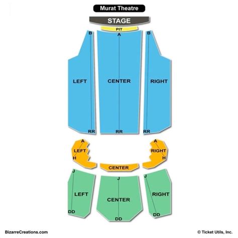 old national centre seating chart | Theater seating, Seating charts, Chart